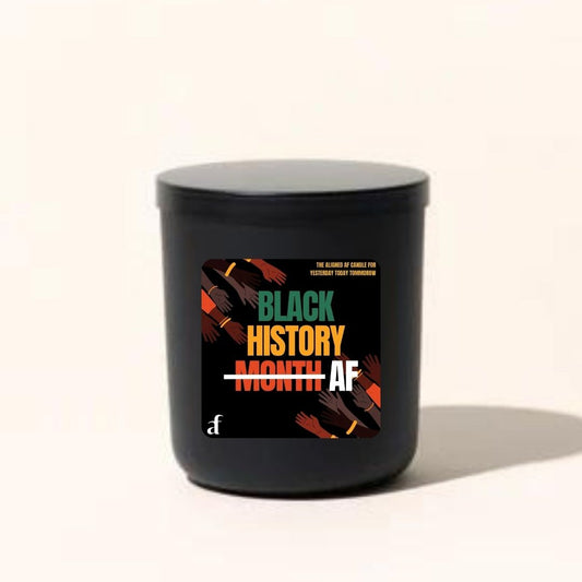 Black History AF Candle