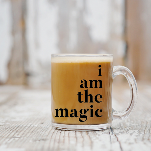 I am the magic clear mug