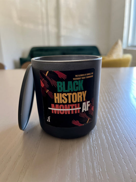 Black History AF Candle