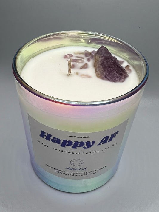 Happy AF Intention Candle